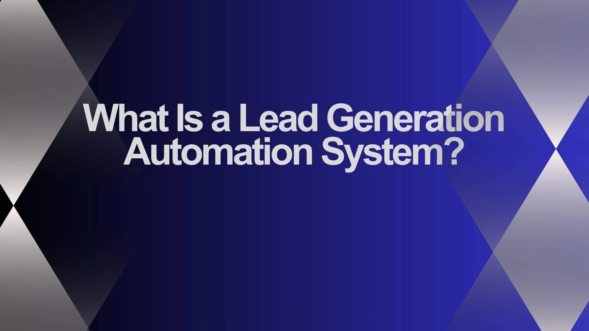 lead generation automation system